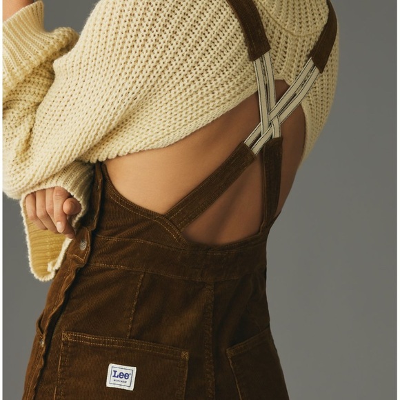 Lee for Anthropologie Brown Corduroy Jumpsuit - Picture 5 of 5